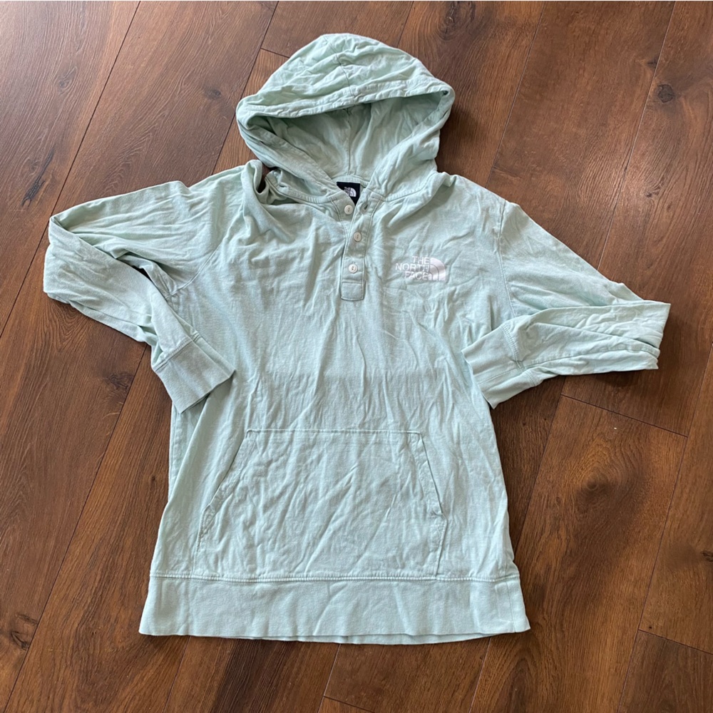 THE NORTH FACE Henley New Injected Pullover Hoodie mint Size M